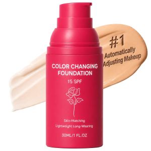 Korean Color Changing Foundation – Automatically Adjusting Makeup Application Adapting to Your Skin Tone Concealing Fine Lines and Wrinkles