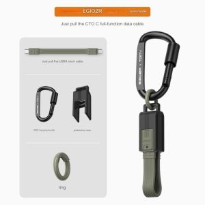 Cáp dữ liệu sạc nhanh USB-C 240w Egiozr EZ03 | USB4 40Gbps 8k60hz USB-FI eMarker