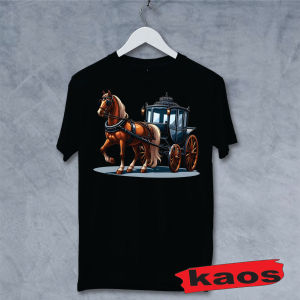 KAOS KATUN/kaos oleh oleh jawa/kaos kuda tarik