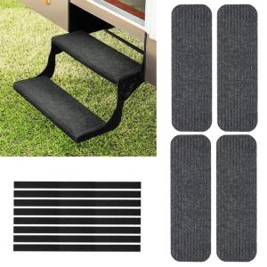 Slip proof Car Step Covers Set Waterproofie Caravans Stair Mats Polyester Trailer Stair Pads Stair Carpets