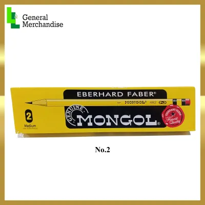 MONGOL PENCIL No. 1 & 2 Medium Size