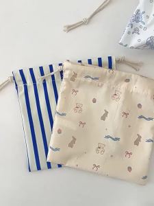 🌟SG STOCK🌟Girls Jewelry Lipstick Cosmetic Rope Pouch String Bags Cosmetic Bag Storage Bag Key Ring Sanitary Napkin Bag