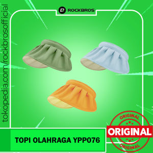 Topi Olahraga Wanita Rockbros YPP076 Bandana Karet Olah Raga Senam Fitness Golf Pantai Sun Visor Cap Sport Outdoor