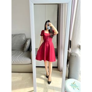 Dress Sabrina Wanita Scuba Premium 7821