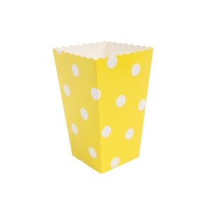 TSEVD StripeWave Pattern 12 pcs/pack Foldable Disposable Printed for TheaterPartyHome Party Supplies Popcorn Boxes Popcorn Paper Containers Popcorn Tubs