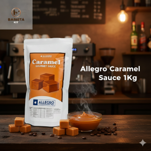 Allegro Coffee Sauce | Chocolate Caramel & White Chocolate for Coffee Milk Tea Frappes & Desserts 1L