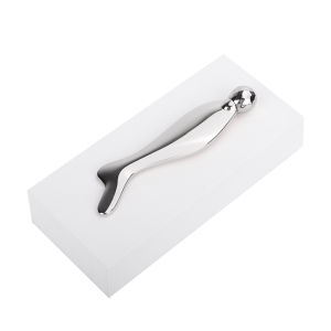 DECINIEE 1Pc Zinc Alloy Facial Body Scraping Board Press Point Metal Fish Gua Sha Scraper Physical Therapy Pain Relief Body Massage Tools