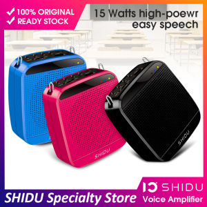 SHIDU S512 15W Voice Amplifier Wired Microphone Portable Full Range Audio Sound Speakers For Teachers Tour Guide Yoga Instructor