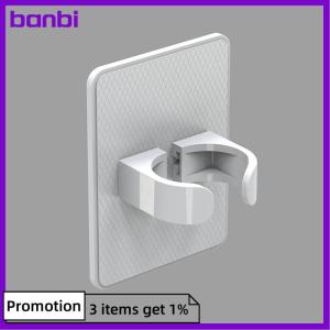 banbi Comb Holder Bathroom Wall Hanging Comb Storage Rack Hair Clip Organizer Air Cushion Comb Holder Creative Plastic Comb Rack