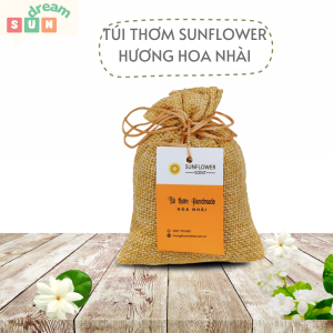 Túi Thơm Treo Tủ Quần Áo Handmade Sunflower 30G Nguyên Liệu Nhập Khẩu Pháp