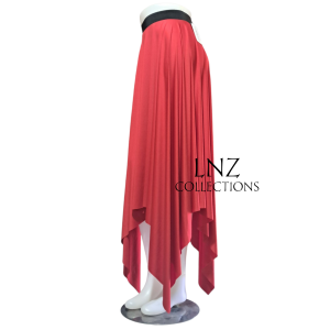 Rok Panjang Line Dance Model Flare Simetris Kain Tebal Halus Tidak Nerawang LNZ COLLECTIONS