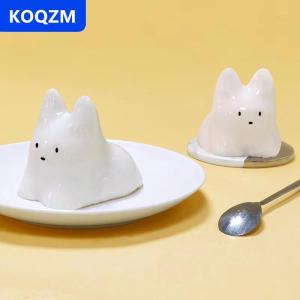 [COD] KOQZM Pudding mèo nến Khuôn Silicone DIY trừu tượng để làm hương thơm sáp đậu nành handmade xà phòng đất sét thạch cao Epoxy nhựa lễ hội Quà Tặng