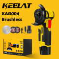 KEELAT KAG004 Mini Angle Grinder Rechargeable Portable Cordless Angle Grinder Battery wireless Brushless Polisher Grinding. 