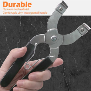 🔥🔥🔥fenglin Piston Ring Installer Piston Ring Plier Piston Ring Compressor Tool Stainless Steel Vehicle Maintenance Clamp Durable Engine