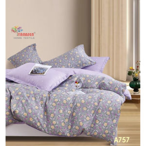 7IN1 SET COMFORTER BEDSHEET QUEEN & KING SIZE 1200TC COTTON