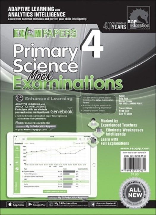 SAP_แบบฝึกหัดวิทยาศาสตร์สำหรับชั้นประถมศึกษาปีที่ 4 LEARNING+ Primary 4 ...