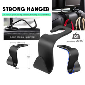 UGREEN 1Pcs/set Car Back Seat Headrest Hanger Holder Hooks (Upgrade Model)
