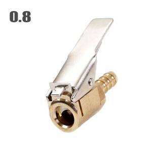 8mm Brass Car Tyre Inflator Valve Connector Car Air Pump Accessories