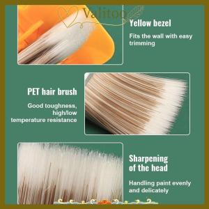 [Valitoo] Edger Sơn Bàn Chải Đa Chức Năng Sơn Bàn Chải Màu Sắc Tách Nội Thất Tường Mái Sơn Bàn Chải Cao Su Sơn Cắt Tỉa Công Cụ Màu Sắc