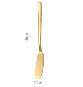 (SẴN HCM) Combo 2 Muỗng phết bơ mứt phô mai chuyên dụng inox 304 nhiều màu cực sang chảnh - dao lấy bơ - muống dẹp quét bơ quét mứt