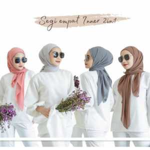 Hijab Segi Empat Inner 2 layers Bahan Ceruty Babydoll PREMIUM / Kerudung Segi Empat Inner 2 layers Bahan Ceruty BAbydoll PREMIUM / Jilbab Segi Empat Inner 2 layers Bahan Ceruty BAbydoll PREMIUM