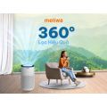Máy lọc không khí meliwa M60 Lọc bụi mịn đến 99,95%, Công suất lọc lớn 500m3/h & Tiết kiệm điện thương hiệu Singapore. 