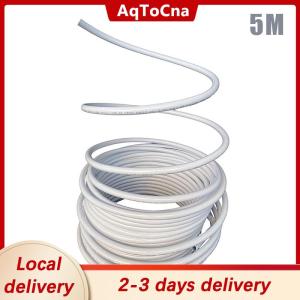 [COD] AqToCna Ship within 24 hours 5M Party Decoration Styling Tube PVC Aluminum Plastic Molding Pipe For Baby Shower Birthday Christmas Wedding DIY Propsr