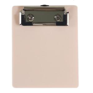 Small Clip Board 12x9.8cm for Office School Classroom Cafe Restaurant Clipboard Document Clipboard with Hanging Hook