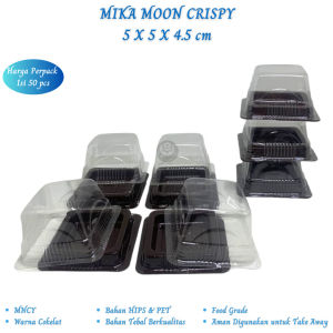 Mika Moon Cake Dus Mochi Box mochi Uk. 5x5x4.5 Cm (Isi 50 pcs-MNCY)