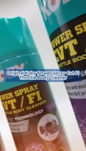 600ml KOBY CVT/FI Throttle Body Cleaner Power Spray Remove Dirt & Oil High Performance
