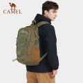 CAMELCROWN กระเป๋าเป้สะพายหลัง,กระเป๋าเดินทางสำหรับแค้มปิ้งเดินป่าจุของได้เยอะระบายอากาศได้ดีทนทานต่อการฉีกขาด. 