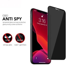Tempered Glass Anti Spy Full List Samsung A23 4G 5G A33 5G A53 5G A73 5G Anti Gores Privasi Privacy Glossy Glass