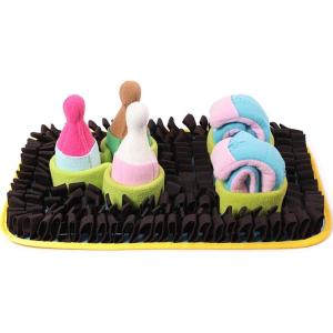 Pet Snuffle Feeding Mat Dog Interactive Puzzle Toy Slow Feeder Sniffing Pad Encouraging Natural Foraging Skills for Pets