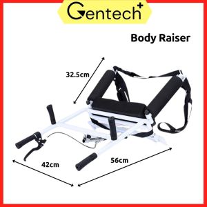 Hydraulic Transfer Wheelchair Kerusi Roda/Bergerak Nursing Chair Elderly Bedridden Patient Rehabilitation