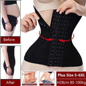 ผู้หญิง Shaper ที่รัดเอว6XL การสร้างแบบจําลองเทปชุดรัดตัวมีสายรัด Body ที่ควบคุมรูปร่างช่วงท้องชุดชั้นในรัดกระชับสัดส่วน Shapewear Dropship