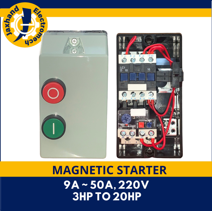 Starter 3HP to 20HP, LE1D Series DOL Starter Lazada PH
