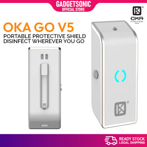 OKA Go V5 Personal Wearable Air Purifier Ionizer Necklace Negative Ion Disinfector