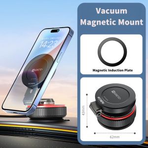 WONEW Magnetic Phone Holder with 360 Rotating Vacuum Mount °   Magnetic Mount Holder for ZJ54 Folding Train Headboard