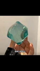 New Needoh Square crystal clay Maltose Squishy Stress Relief Toy Squeeze to relieve stress