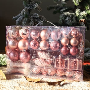 【46Pcs/Set】Christmas decorations many bags of decorative balls Christmas balls Christmas tree decoration accessories