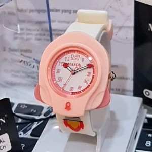 jam tangan anak laki perempuan mason mab 3209 analog roket anti air