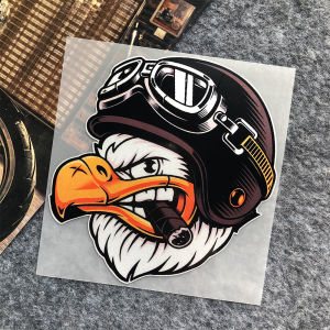 Harley-Davidson xe máy Mũ bảo hiểm hoài cổ Nhãn dán trang trí xe máy cá tính Phản Chiếu Sáng tạo bảo hiểm đầu đại bàng dán