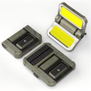 Super Bright Solar Foldable Light Outdoor Emergency Light LED Waterproof Rechargeable Magnetic Light