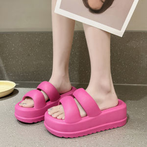 EVA Comfort Wedge Slides for Women 8cm Thick Sole Non-Slip Open Toe Sandals