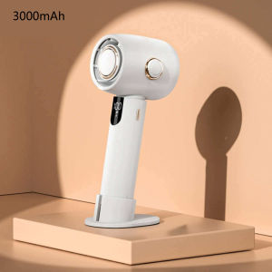 Mini Fan 10000mAh Type-c Quick Charge Mini Model High Speed Turbo Handheld Fan Ultra Long Life Mini Portable Lazy Fan