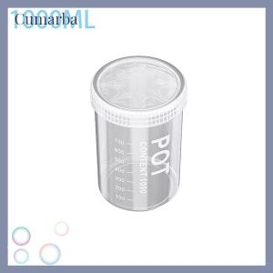 [Cumarba] Kitchen Grains Sealed Container Transparent Snack Storage Container Anti-Moisture Cereals And Grains Sealed Storage Barrel Box