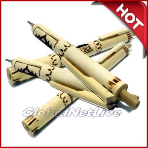 20 pcs Satu Kodi Pulpen Bambu suvenir tradisonal khas