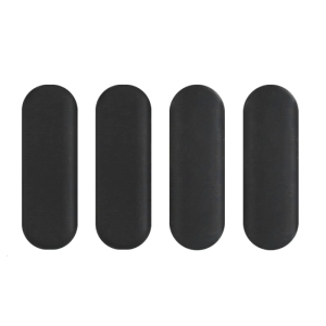 Set of 4 Black Rubber Feet for Thinkpad T480S Laptop Non-Slip Bottom Base Covers with Sticker Computer Accessories
