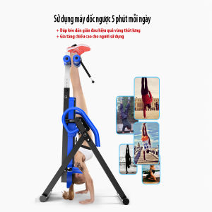 ghế tập dốc ngược kéo giãn cột sống lưng - hỗ chợ giảm đau vùng thắt lưng