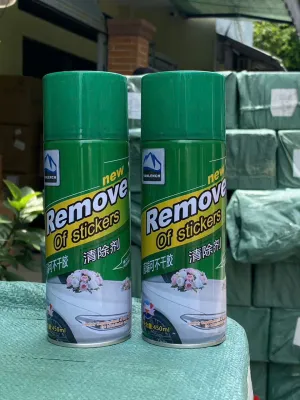 Chai Xịt Tẩy Keo Decal 450ml Đa Năng | Xóa Keo Dán Sticker Tem Nhãn Băng Keo Kính Ô Tô Xe Máy